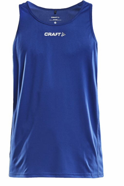 Løbebluse rush singlet fra craft H/D, er super model med flotte præget detaljer. Kommer i flere farver Don't just run. RUSH !