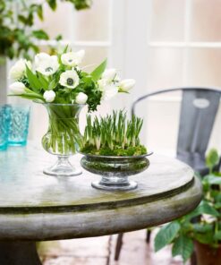 Holmegaard vase og blomsterskål