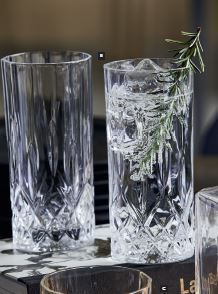 Lyngby Lounge Highball glas 2 stk
