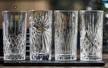 Lyngby selection highball 4 stk i flt design
