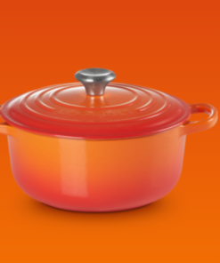 Lecreuset gryde 4 farver