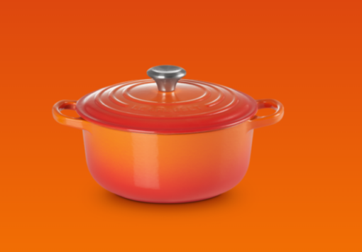 Lecreuset gryde 4 farver