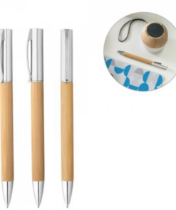 Beal kuglepen i bambus med drejemekanisme er i naturmateriale og kan derfor være forskel på størrelser og farver fra produkt til produkt.