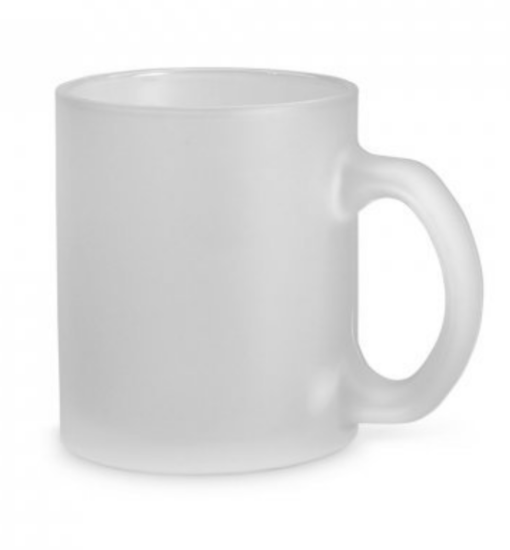 Krus Kenny II i matteret glas. Krus hvor du kan sætte dit eget udtryk. Med 340 mL kapacitet og leveres i en gaveæske. ø80 x 97 mm | Boks: 120 x 88 x 102 mm