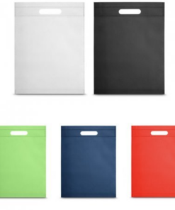 Non-woven net Roterdam i 5 farver , Ikke-vævede varmeforseglet pose (80g/m²), 250 x 350 x 80 mm. Enkelt net med mange funktionsmuligheder