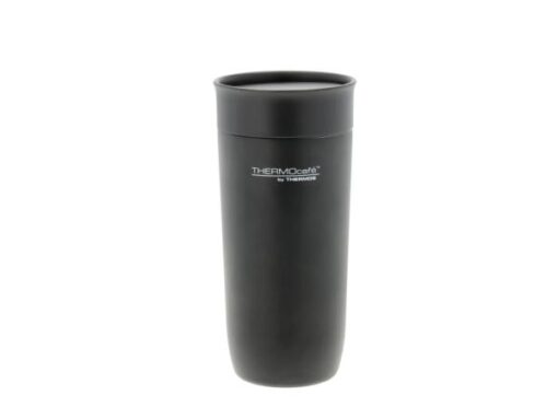 Thermos termokrus i stål, 350 ml termokrus og der medfølger et praktisk drikkelåg, som sikrer, at du kan nyde dine kolde eller varme drikke på farten