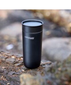 Thermos termokrus i stål, 350 ml termokrus og der medfølger et praktisk drikkelåg, som sikrer, at du kan nyde dine kolde eller varme drikke på farten