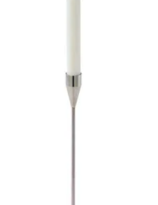 Piet Hein Saturn lysestage 36 cm, vælge mellem 2 farver. Enten i stål eller mat stor, Det enkle, tidløse design passer til utallige stilarter