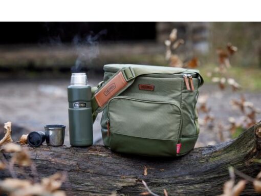 Thermos adventure sæt køletaske termoflaske, dit outdoor-eventyr bliver så meget bedre, Tag på tur med termoflaske på 470 ml, og premium Camo køletaske