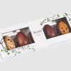 Summerbird påskeæske med 5 egg, Elegant gaveæske med 5 forskellige varianter af vores mest populær økologiske påskeæg.