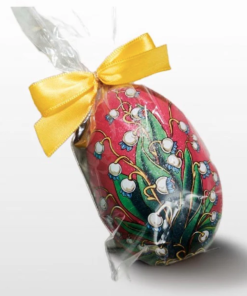 Sv. Michelsen mini Fabergé-æg, vi introducerer i år et mini Fabergé-æg med 3 fyldte chokoladeæg, som supplement Fabergé-æg med 9 og 12 fyldte æg.