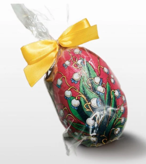 Sv. Michelsen mini Fabergé-æg, vi introducerer i år et mini Fabergé-æg med 3 fyldte chokoladeæg, som supplement Fabergé-æg med 9 og 12 fyldte æg.
