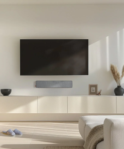 SACKit Wave Soundbar, endnu en nyhed fra SACKit. Stilfuld og brugervenlig soundebar med HDMI ARC, optisk input, og Blootooth. 